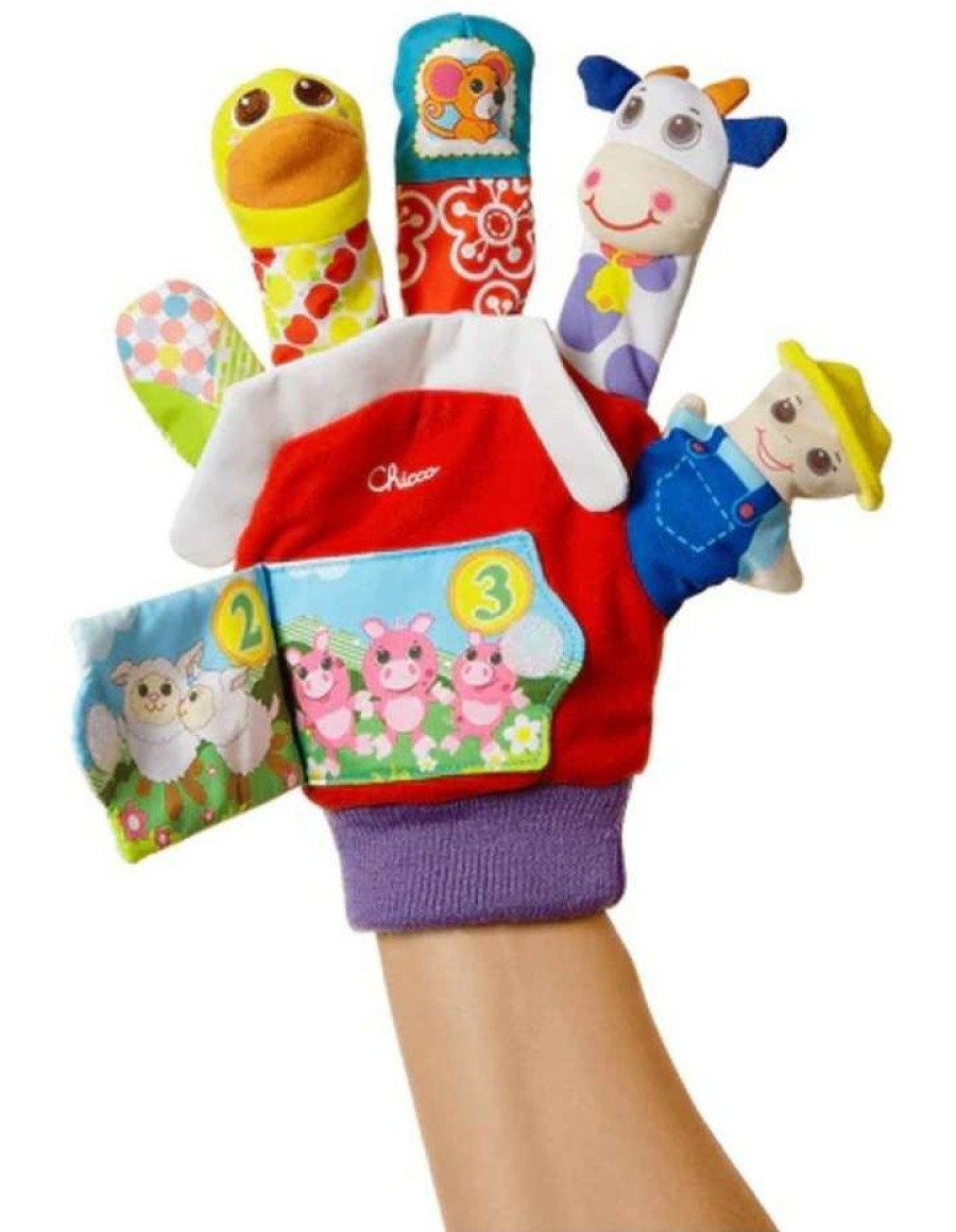 Play & Activity * | Chicco Farmyard Finger Puppet Assorted