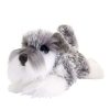 Soft & Plush Toys * | Korimco Cuddle Pup Schnauzer 37Cm