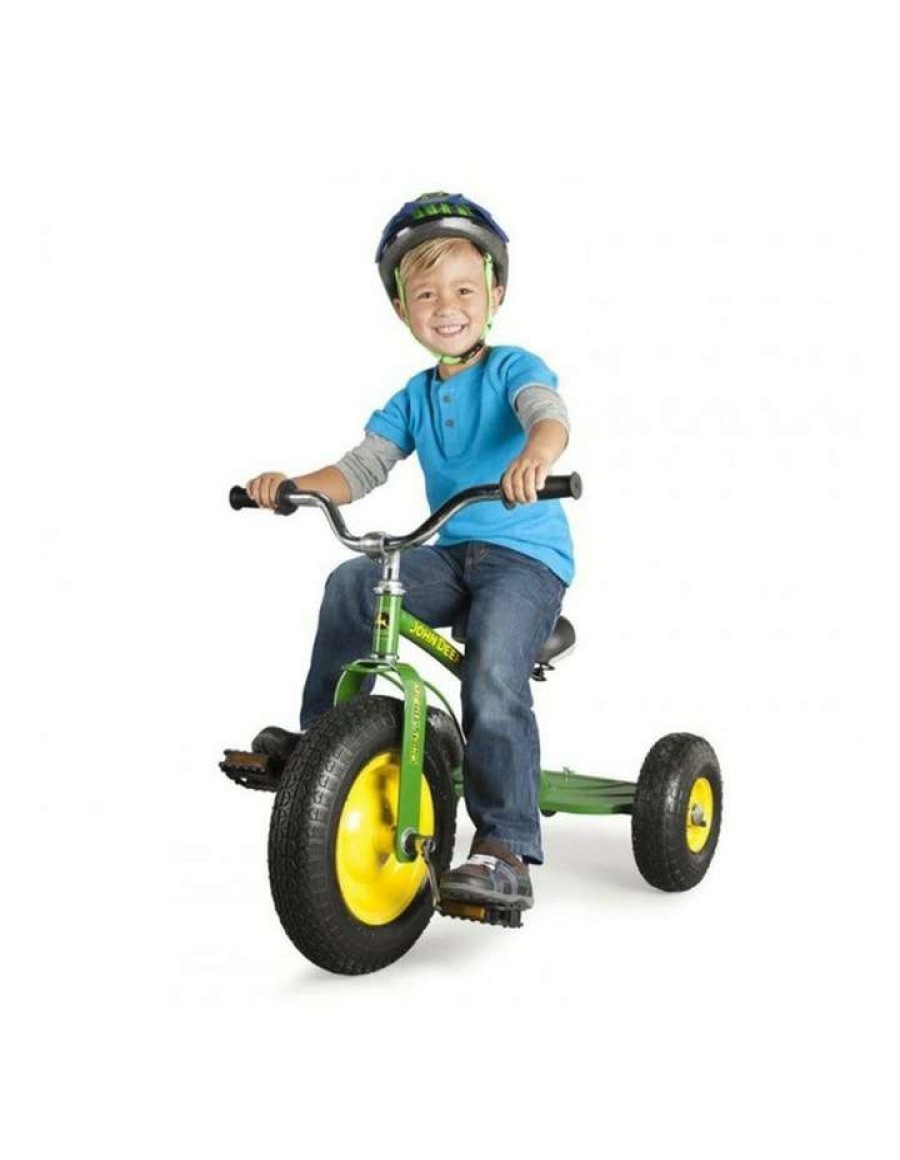 Nursery Toys * | John Deere Mighty Pedal Trike 2.0 Ride On Toy/Tricycle Kids/Children Green