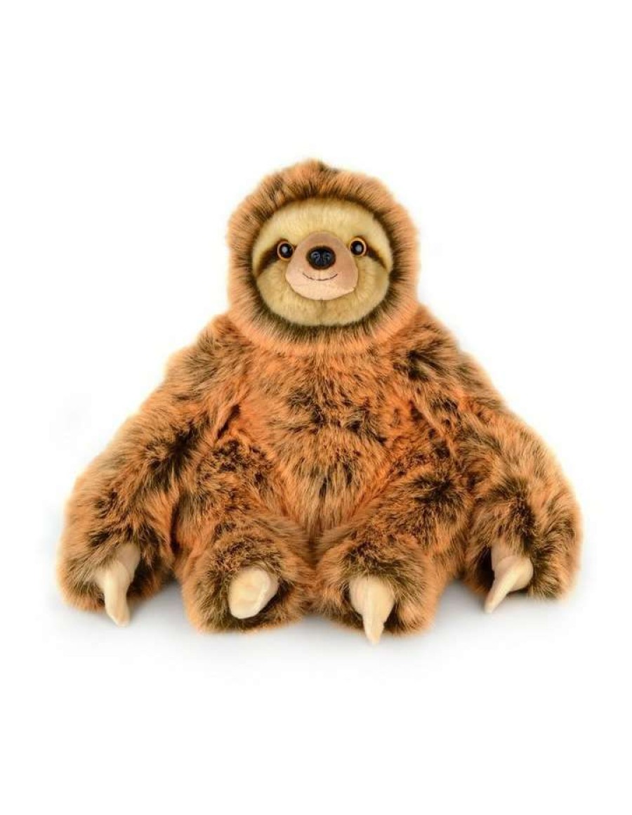 Soft & Plush Toys * | Korimco Sloth Friendlee Soft Plush Toy Brown