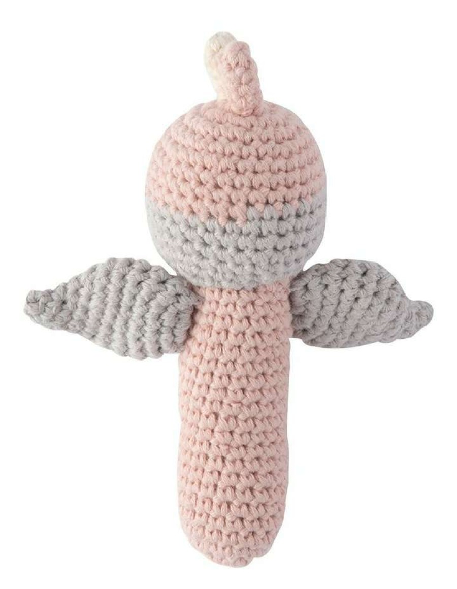 Soft & Plush Toys * | Weegoamigo Crochet Rattle Gabby Galah Assorted