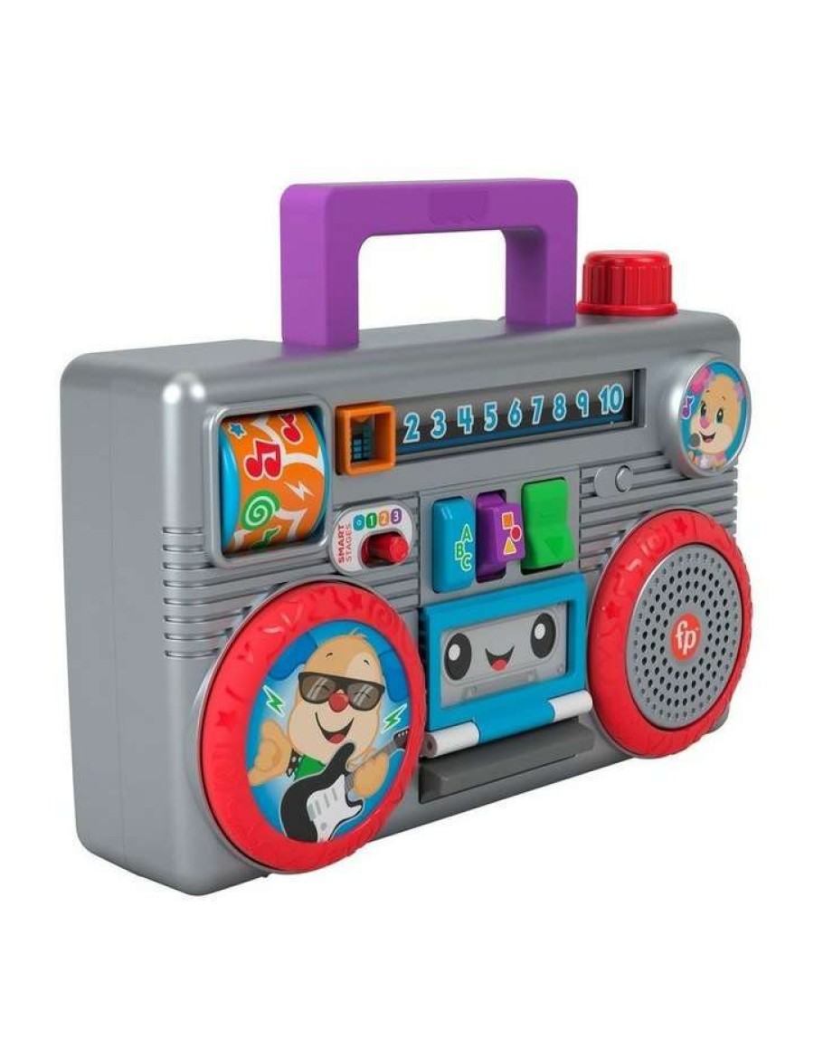 Interactive Learning * | Fisher-Price Laugh & Learn Busy Boombox Assorted