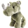 Soft & Plush Toys * | Korimco Lil Friends Rhino 18Cm