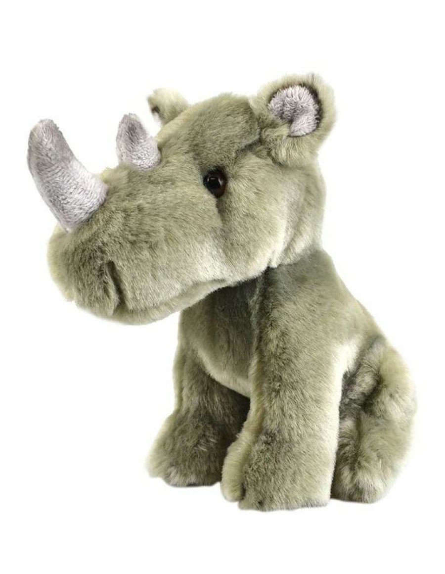 Soft & Plush Toys * | Korimco Lil Friends Rhino 18Cm