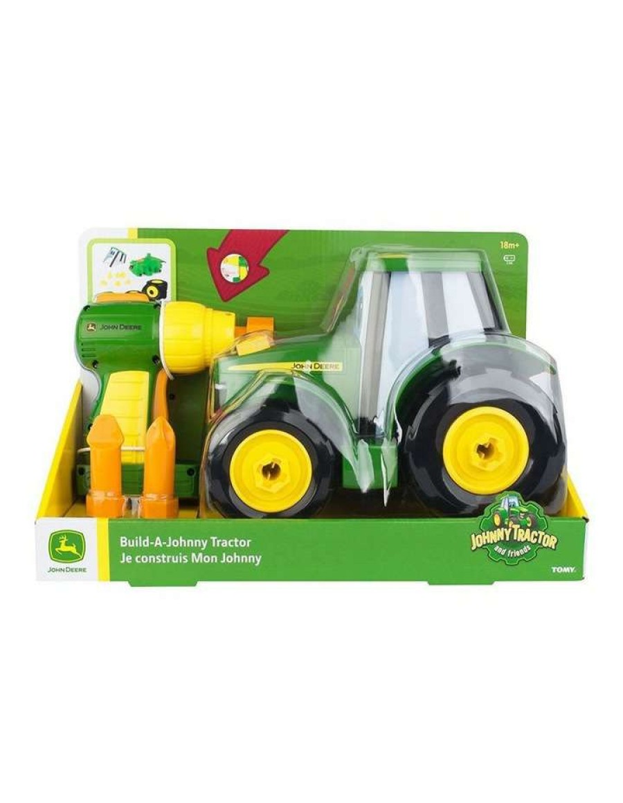 Nursery Toys * | John Deere Build A Johnny Tractor Die Cast Vehicle/Car/Toy/Kids Interactive/Fun