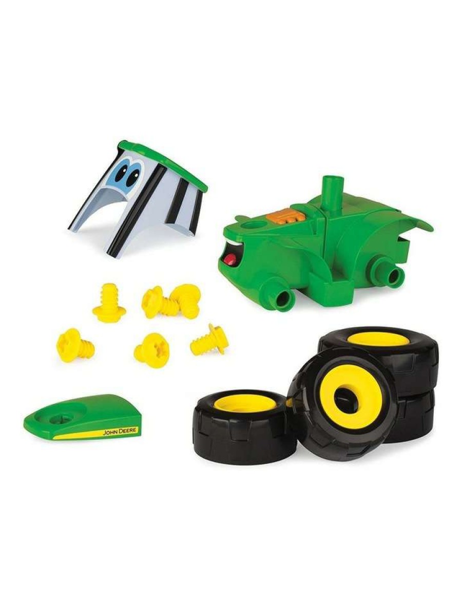 Nursery Toys * | John Deere Build A Johnny Tractor Die Cast Vehicle/Car/Toy/Kids Interactive/Fun