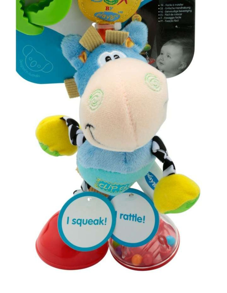 Soft & Plush Toys * | Playgro Dingly Dangly Clip Multicolour