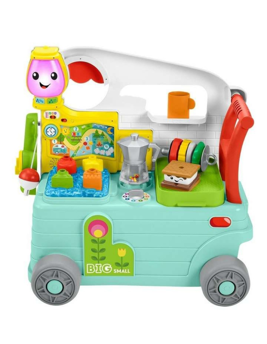 Interactive Learning * | Fisher-Price Laugh & Learn 3-In-1 On-The-Go Camper