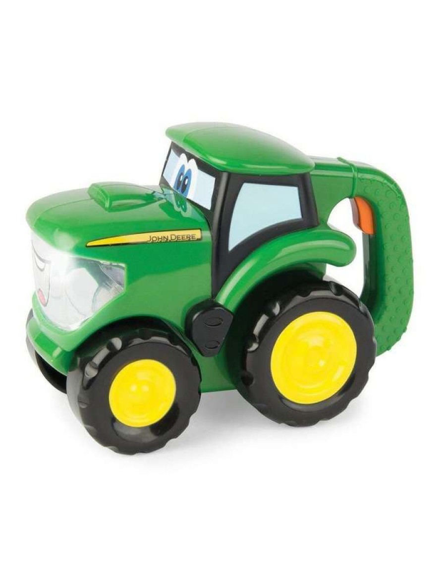 Nursery Toys * | John Deere Johnny Kids Tractor Flashlight/Torch Vehicle Play/Toys/15Cm 18Months Green