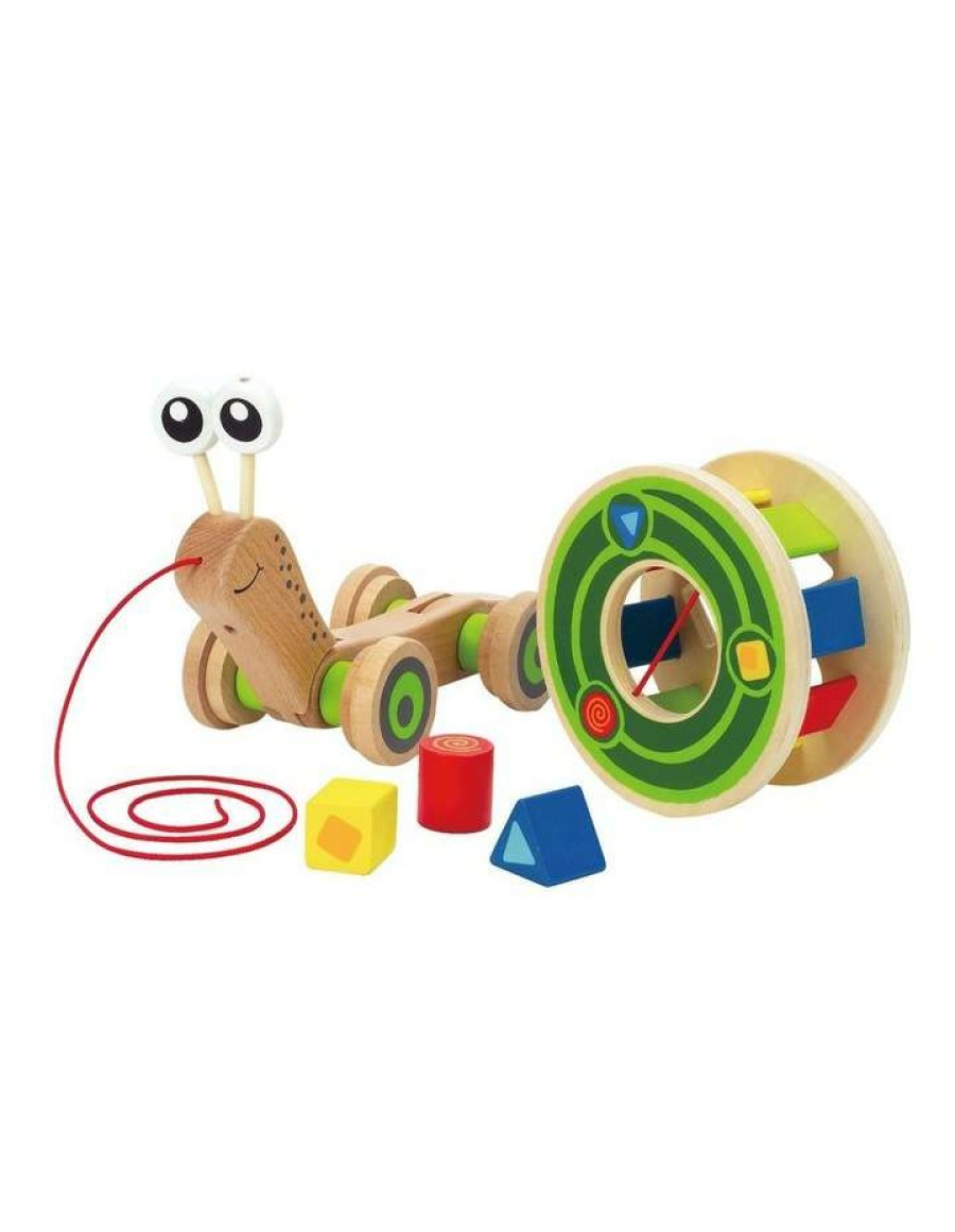 Play & Activity * | Hape Walk-A-Long Snail