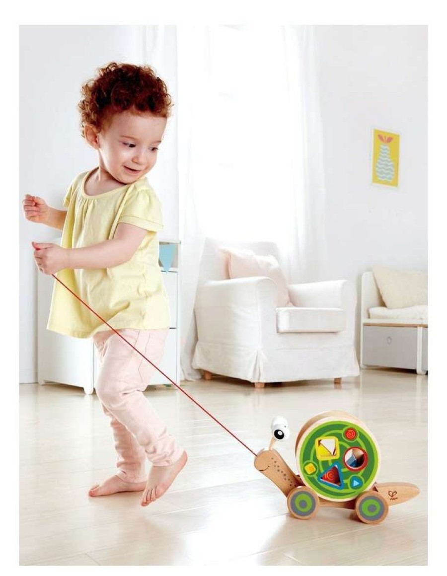 Play & Activity * | Hape Walk-A-Long Snail