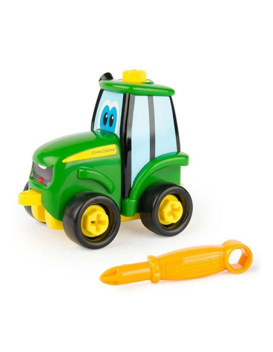 Nursery Toys * | John Deere Build-A-Buddy Johnny Tractor W/ Screwdriver Kids/Children 3Years Green