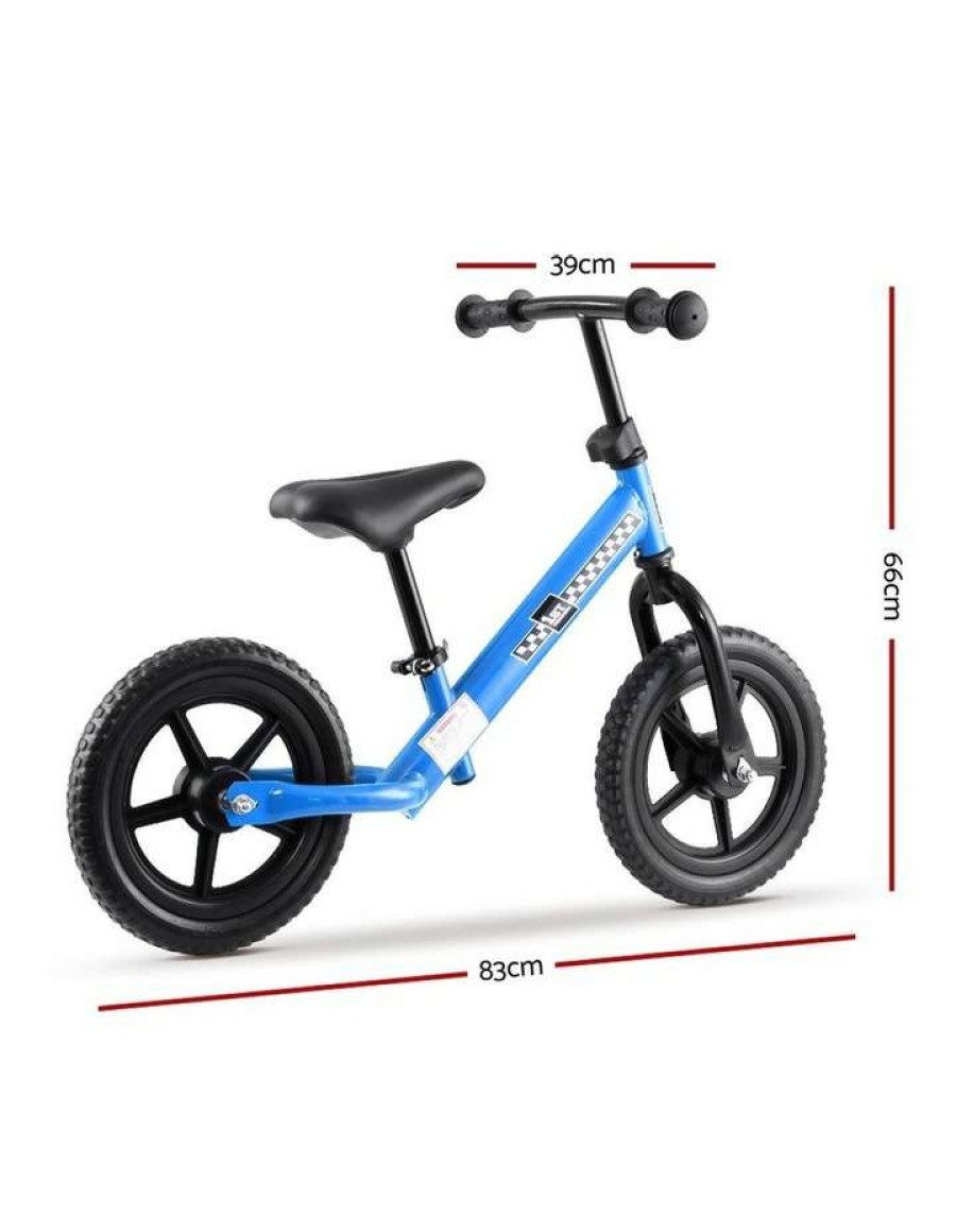 Vehicles * | My Plaza Rigo Kids Balance Bike Ride On Toys Push Bicycle Wheels Toddler Baby 12 Bikes Blue