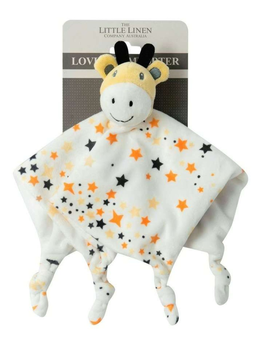 Nursery Gifts * | The Little Linen Company Giraffe Star Lovie/Comforter Assorted