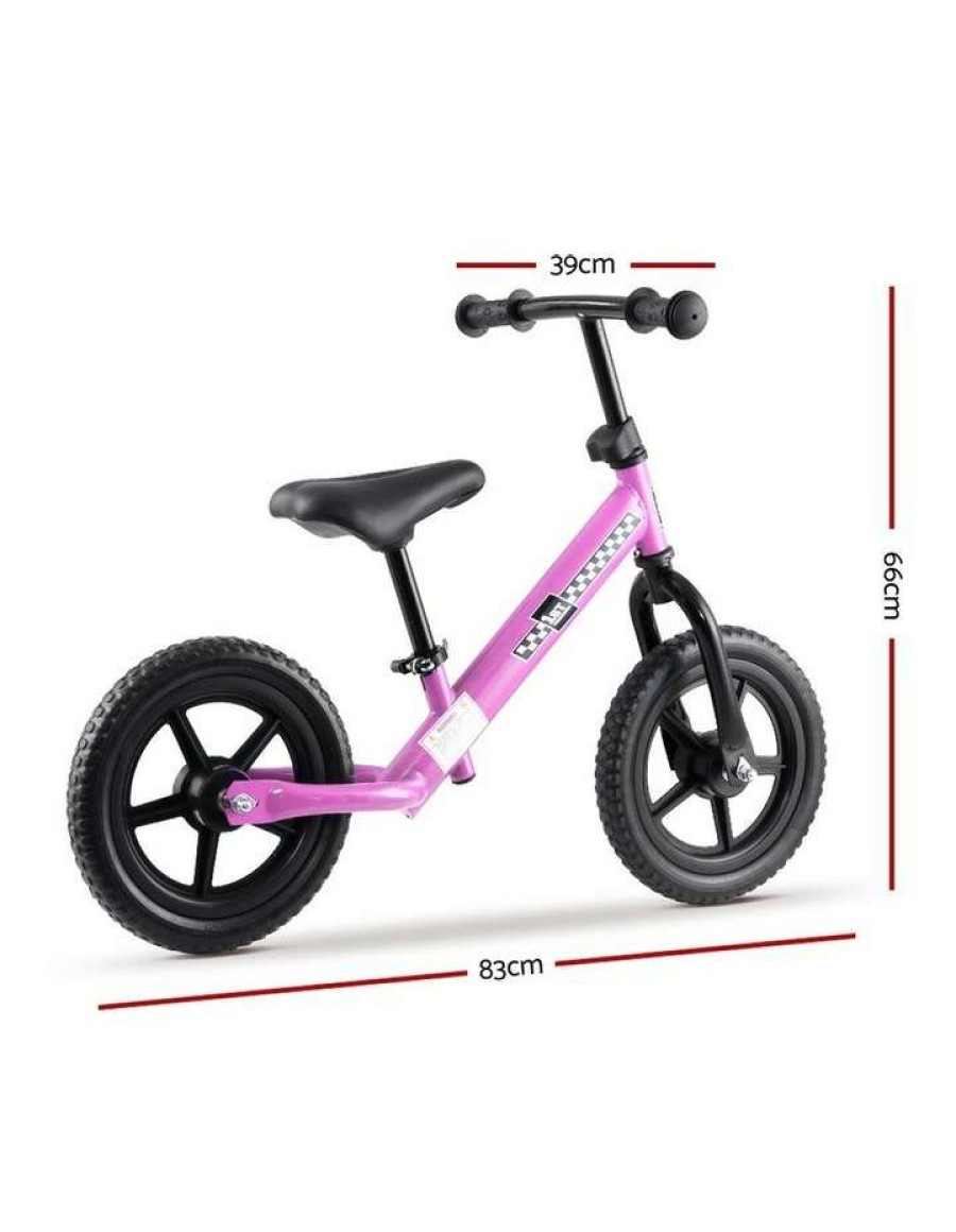 Vehicles * | My Plaza Rigo Kids Balance Bike Ride On Toys Push Bicycle Wheels Toddler Baby 12 Bikes Pink