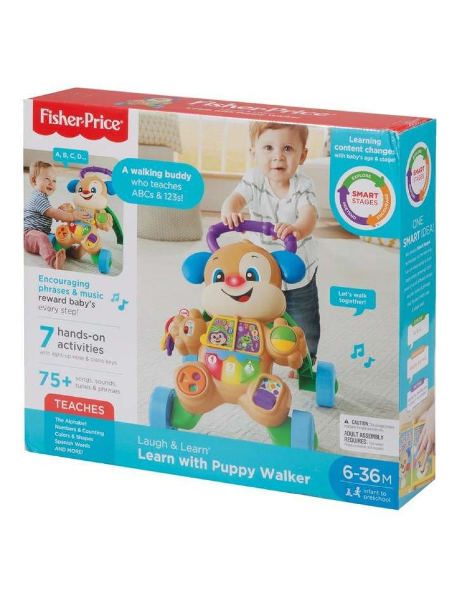 Soft & Plush Toys * | Fisher-Price Smart Stages Learning Walker Assorted