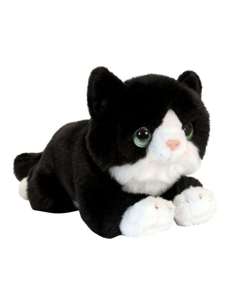 Soft & Plush Toys * | Korimco Cuddle Kitten Black 32Cm Plush Toy