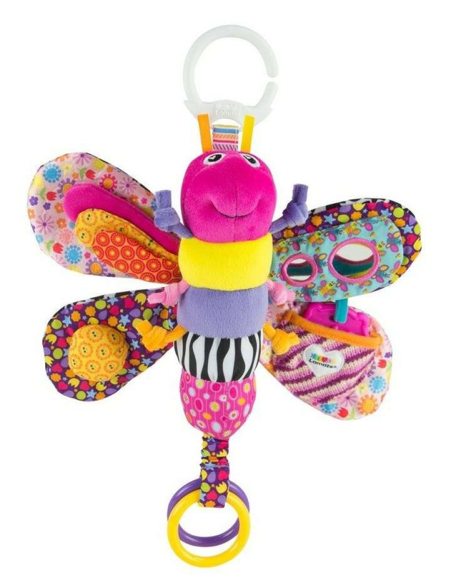 Interactive Learning * | Lamaze Fifi The Firefly Clip & Go Plush Assorted