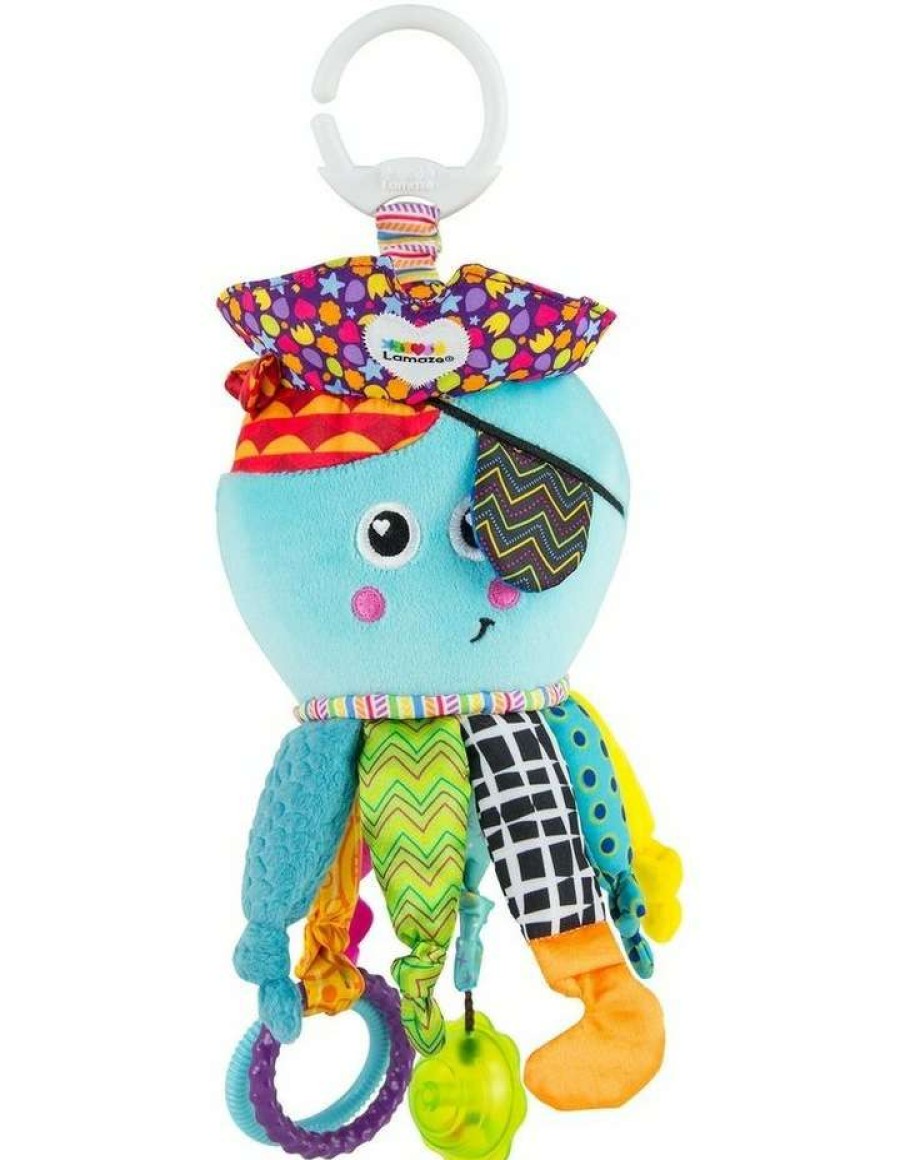 Soft Toys & Rattles * | Lamaze Captain Calamari Clip & Go Plush Assorted