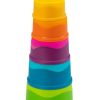 Nursery Toys * | Fat Brain Toy Co. Dimpl Stack For 6M Baby/Infants Bpa Free Silicone Stacking Toy