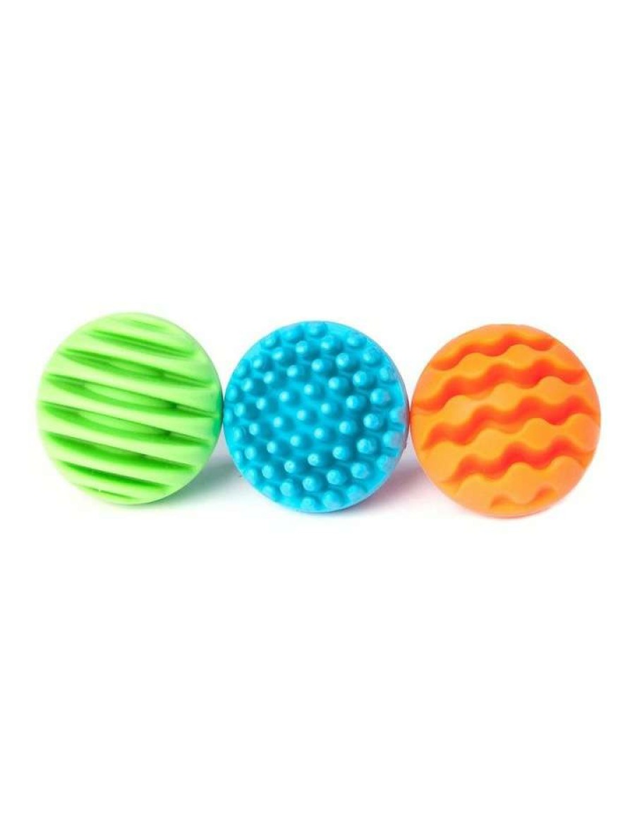 Nursery Toys * | Fat Brain Toy Co. Sensory Rollers 6M-5Y Baby/Infant/Kids Bpa Free Silicone Toy