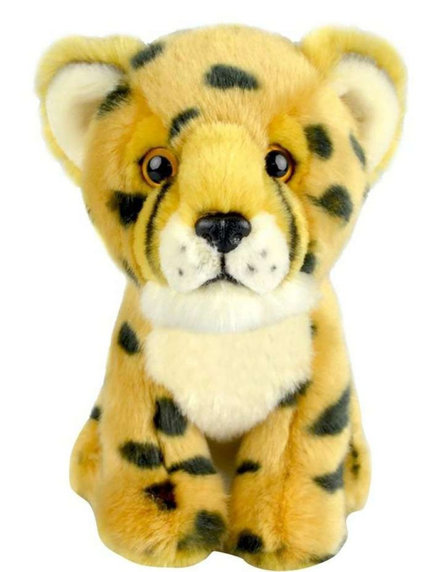 Soft & Plush Toys * | Korimco Lil Friends Cheetah 18Cm Yellow