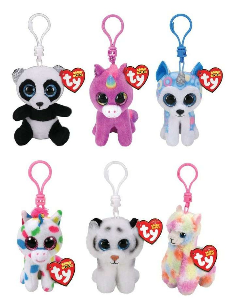 Soft & Plush Toys * | Ty Beanie Boo Plush Clips (Randomly Selected) Assorted