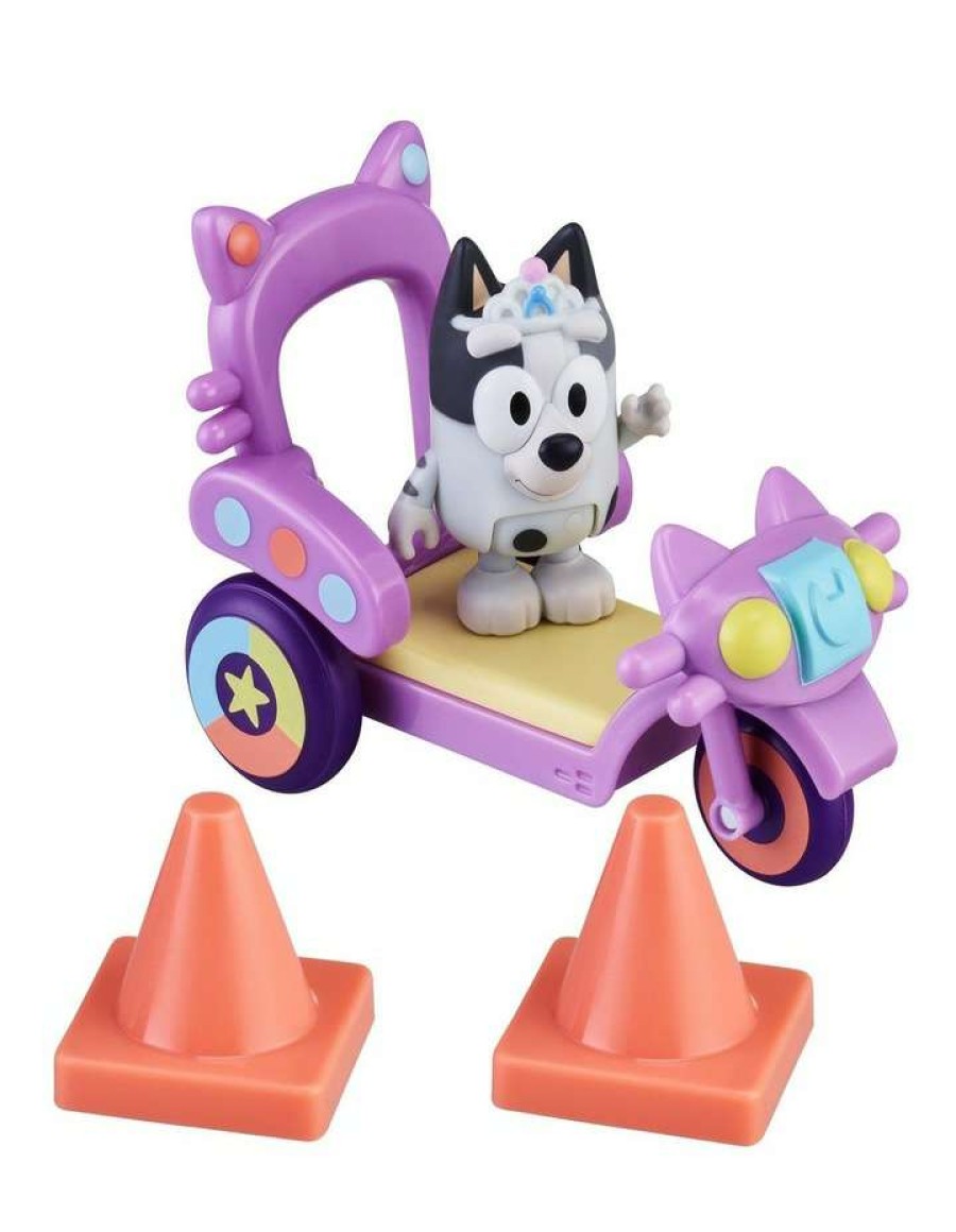 Interactive Learning * | Bluey Figure & Vehicle Toy Pack