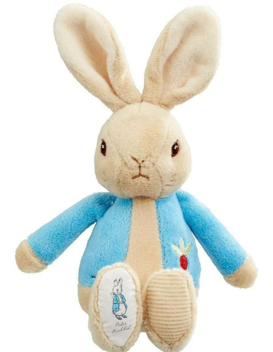 Nursery Gifts * | Beatrix Potter Peter Rabbit & Flopsy Bunny Plush Bean Rattle Plush Toy Assorted