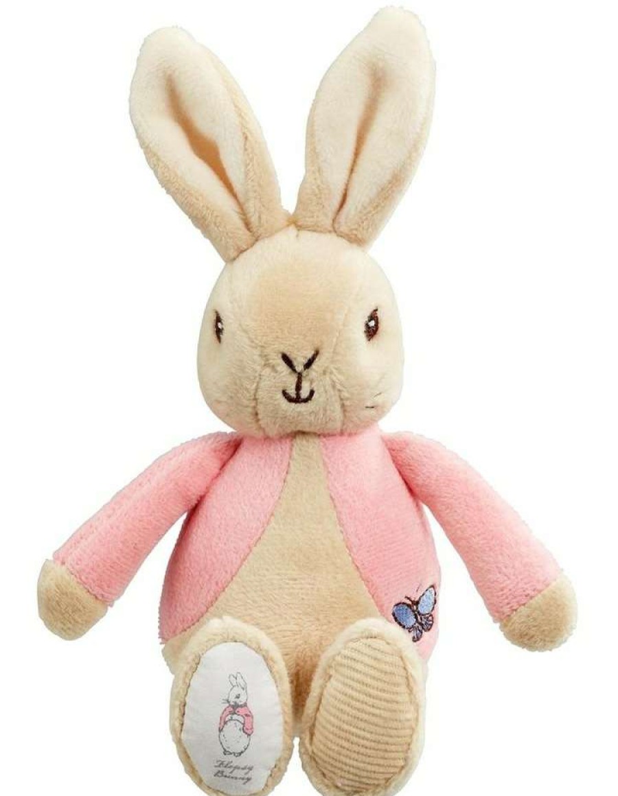 Nursery Gifts * | Beatrix Potter Peter Rabbit & Flopsy Bunny Plush Bean Rattle Plush Toy Assorted